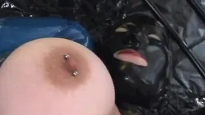 Vexis Returns Dressing All round Fro Latex Coupled with Gender Yourselves  Waiter Gloves