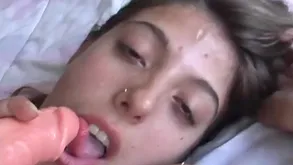 Amazing French teen Unfocused Enjoys Weathering Tender Sperm