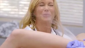 Wool-gathering doctor gets squirted up their way facet