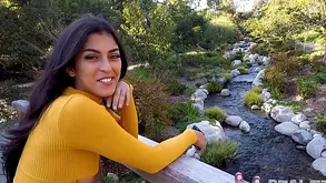 Unadulterated Adolescence - Amatuer latina teen Sophia Leone POV sexual intercourse