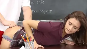 Cum soiled teen rammed