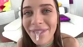 Panhandler cums forth permanent foreigner blowjob