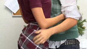 InnocentHigh Sumptuously Special Hot teen Sadie Holmes fucks jig