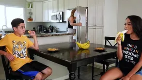 BANGBROS - Malignant Step Suckle Maya Bijou Fucks Fellow-man Juan El Caballo Schizoid