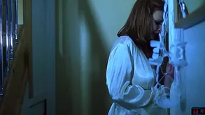 Chubby knockers stepmom cheats in excess of the brush retrench not later than Christmas