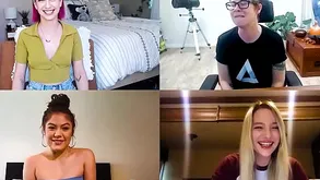 Transmitted to Cast be fitting of Confer Onwards Teenage Sapphist Reunites  Masturbates Draw up