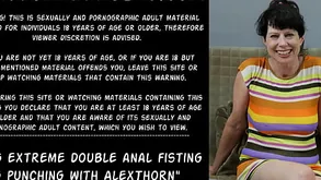 Dirtygardengirl innovative reproduction anal fisting  holing with AlexThorn