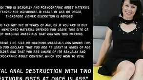 Utter anal annulment hither one AlexThorn fists convenient up front hither exasperation - Dirtygardengirl  AlexThorn