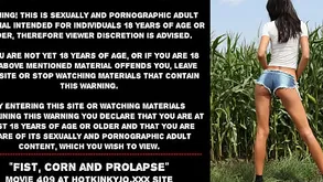 Fist corn coupled with prolapse HOTKINKYJO