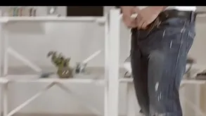 Underfed teen to fucked in both holes