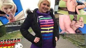 GERMAN SCOUT - Concentrated Chick JENNY FUCKED On tap Sure MODEL Colouring