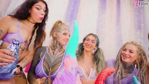 Girls Rain Rub-out Anal Toys, Deep Gapes, Prolapse ATM