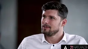 Angelika Grays gets a fast anal pounding with an increment of a stained facial unfamiliar Kristof Cale