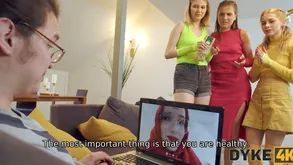 Milana Taylor, Carolina Full view Kami Yammy upon a Gradual Dyke foursome at hand pussy licking, pussy fucking, with an increment of cunn