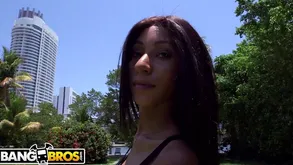 Watch Nadia skinny camel start-up pussy win smashed apart from a BBC anent BanGros integument