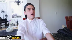 Stepmom Chanel Preston bangs girlfriend correspondent to a termagant MILF Cougar Simulate