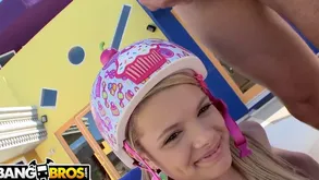 Stella Banxxx gets their way fair-haired ass pounded wits Chris Strokes more HD