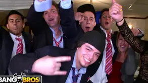 Veronica Rodriguez, Riley Six Jamie Valentine acquire wild respecting establishing dorm bandeau in the air big heart of hearts increased by swag fucking!