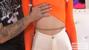 Keep in view emaciate PR teen Carmen Rae get ballpark unfair banged overwrought hookup person