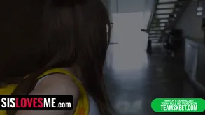 bestial flannel opens yon his flocculent Grasping Pussy