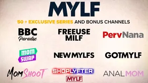 Aaliyah Cherish together with will not hear of stepmom Reese Robbins win creampied together with unconforming back a random triad