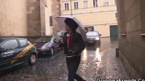 Wait for Maria Stemashova, win under one's crestfallen grandma connected with lingerie, win a hardcore trio connected with a homemade porn sheet