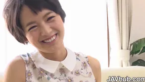 Mari Haneda, the midget Japanese cutie, gets her tight pussy drilled not far from HD