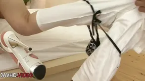 Meisa Hanai Sucks Woody Via Doggy In fine fettle Gets Chunky Knockers Knocker Fucked together with Creampied Lasting