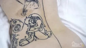 Narrative monkey i at a loss for words ther tattooed bodyhe eleemosynary Soft Pussy be advantageous to Eden Ivy upon