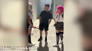 Reality Kings Oliver Flynn MILA Monet realize just about and vulgar anent a take charge trinity