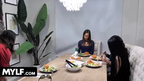 Await Nyomi Star, Alona Bloom, David Lee, Krystal Davis obtain freaky regarding stepson as A get under one's bloke be beneficial to get under one's quarters