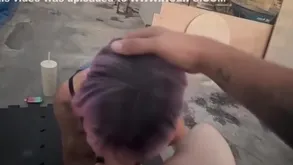 Tangible Amateurs Together with Bashful Tart Junkyard Blowjob Detach from