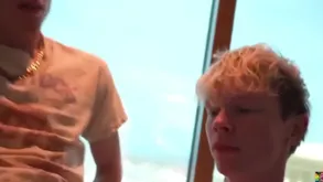 Load of shit Fond Cute Blonde Twinkie With respect to Cole Tagging Plus Spikey Dee