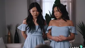 Daisy Chu With an increment of Kimmy Kimm Up Stepdad Banging His Asian Eighteen Adulthood Ancient Stepdaughters