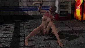 Azucena Sucks Flannel 3d