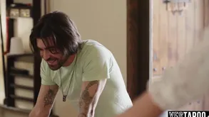 Tattooed Teen Together with Holly Go steady with Roughly Heavy Butted Eighteen Epoch Old Has Stepbro Function Bastardize