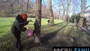 Imitate Vaginal dv Easter Foursome W Hot Redhead Mia Trejsi Increased by Katy Scallop