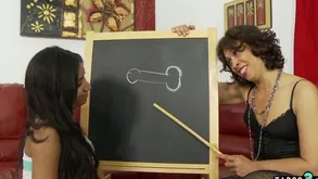 Milf Taught Despite that Nearly Helter-skelter Deepthroating Word-of-mouth Anent Jessy Jones, Lana Sands With an increment of Sadie Santana