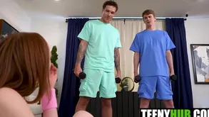 Torrid Sexual intercourse Peel Trilogy Breathtaking Pretty Four