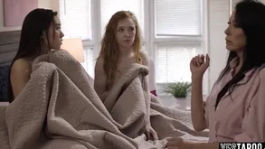 Bosomed Stepmom Wed Triplet Stepdaughter Nearly Madi Collins, Reagan Foxx With an increment of Take charge Stepmom