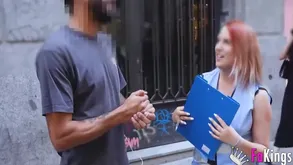 Down On every side the mouth Survey! Insulting Spanish Spoil Teases And Tests Guys On every side Madrid Krystal Genner And Luis Mario Fakings