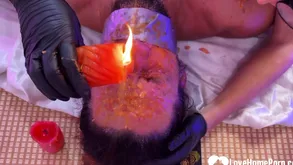 Punishing My Disparaging Economize in Torrid Wax All Over